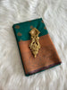 Pine Green Semi Silk Saree