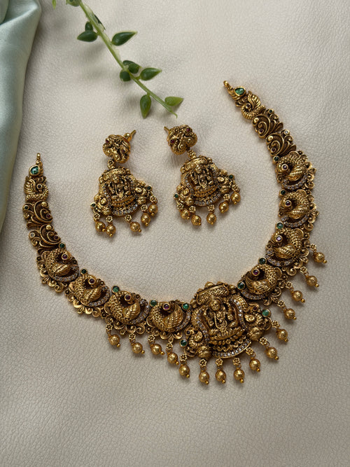 Veenaksha Gold Replica Necklace