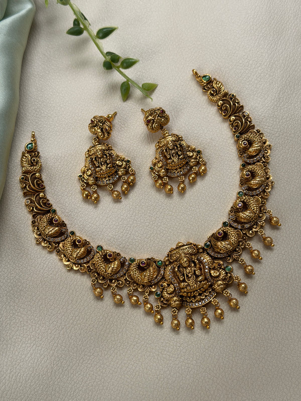 Veenaksha Gold Replica Necklace