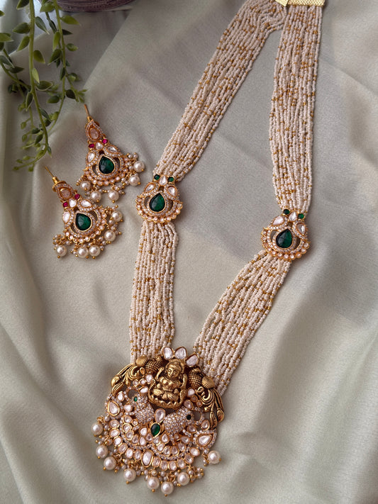 White Baby bead Haaram