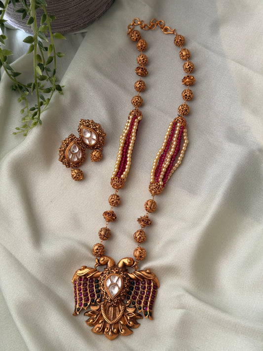 Garuda Beaded Haaram