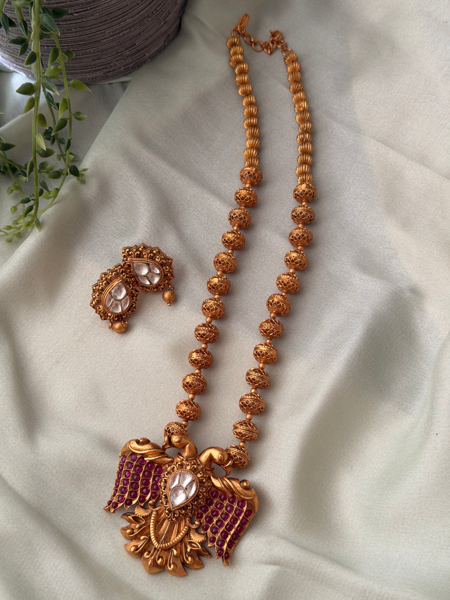 Garuda Beaded Haaram
