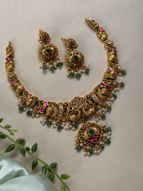 Ruthuja Jadau Necklace