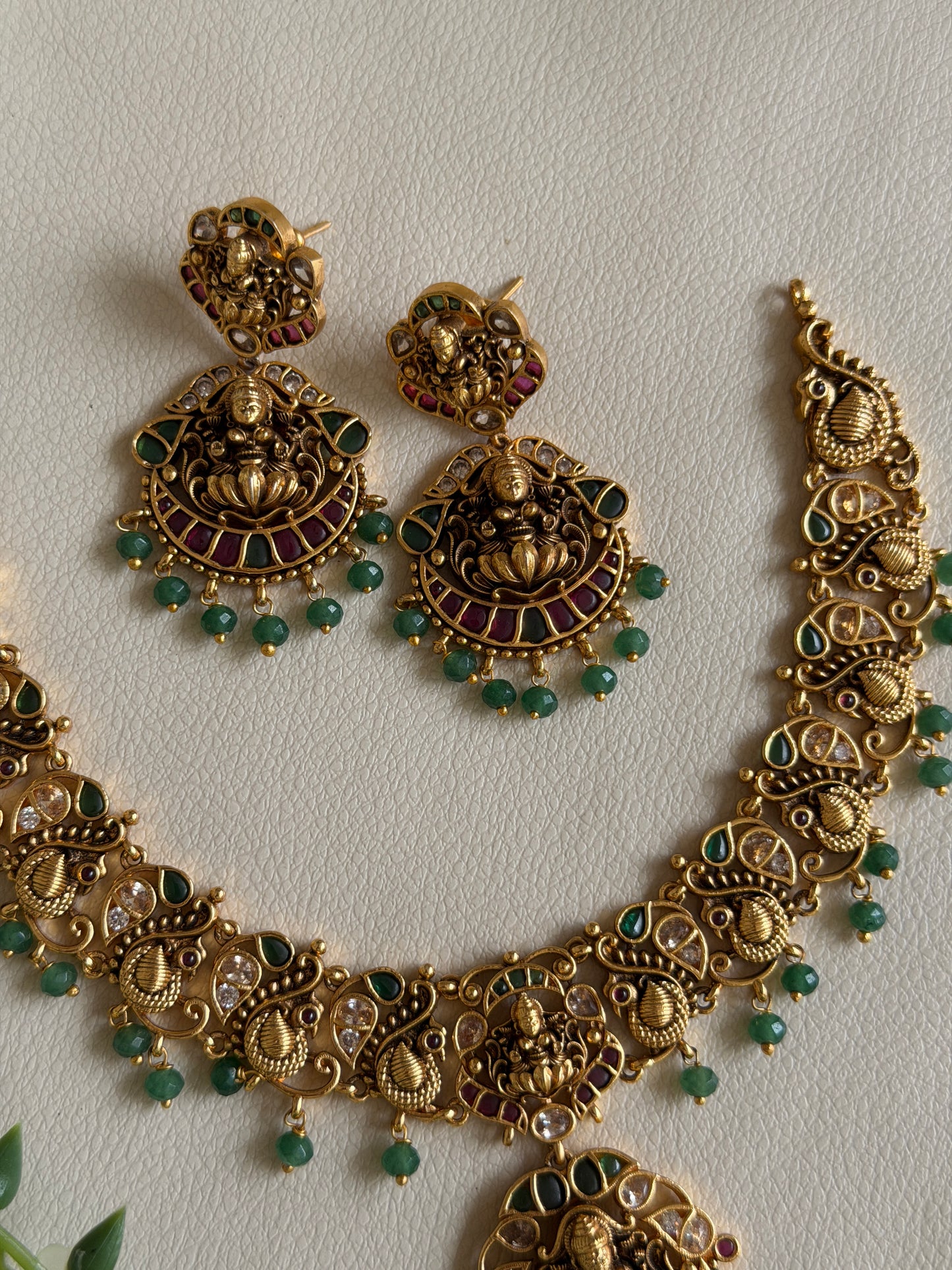 Hemangi Gold Replica Necklace
