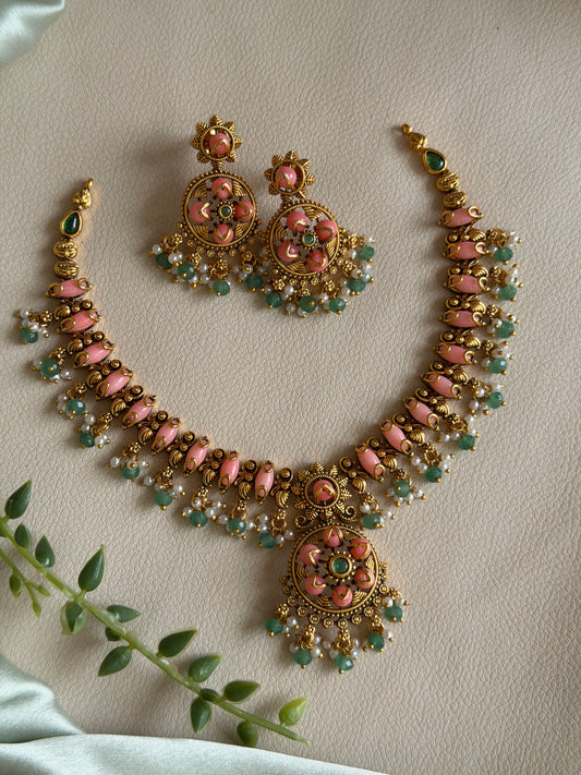Dhanvi Coral Necklace
