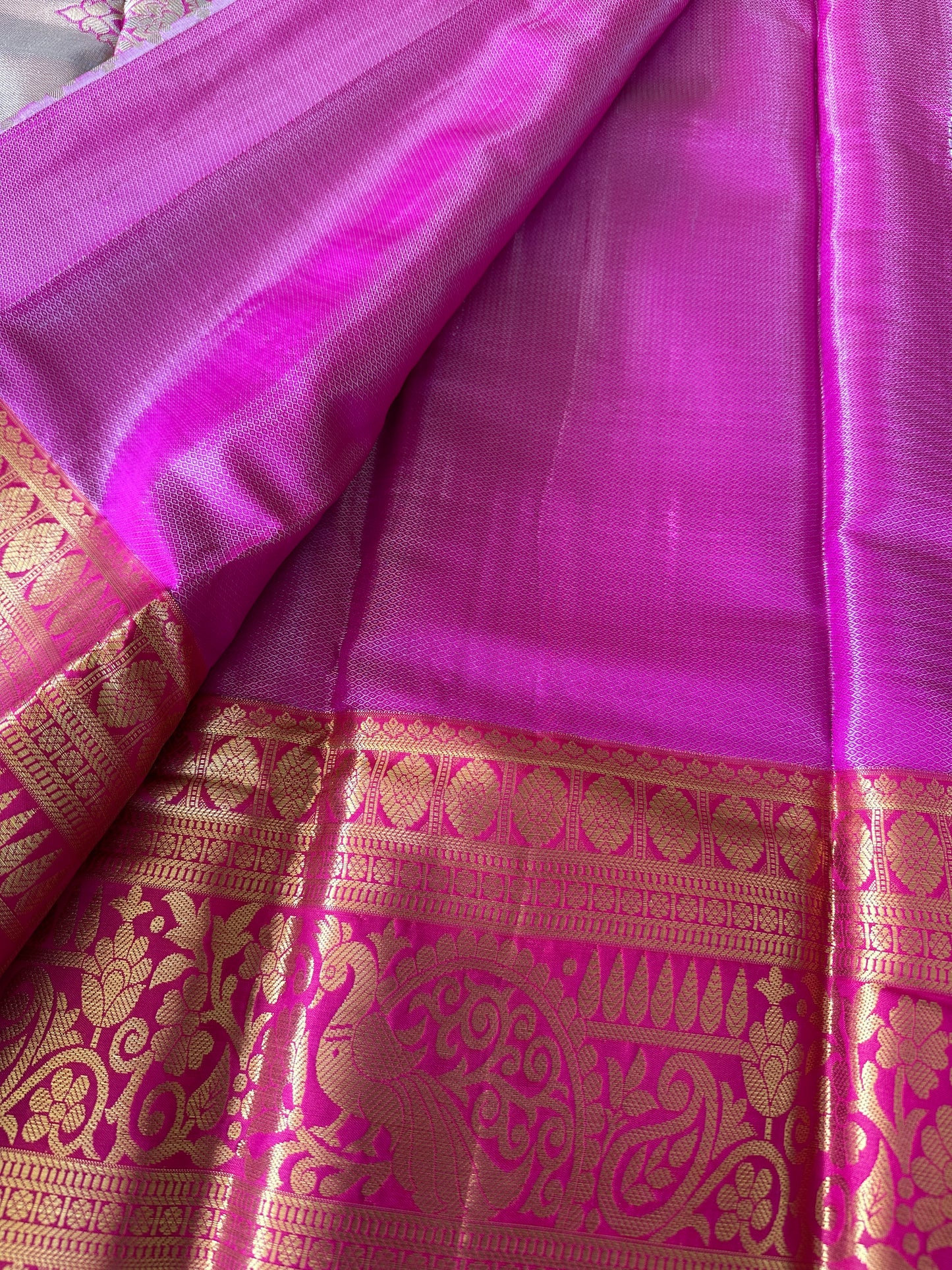 Tiffany Blue Tissue Silk Saree