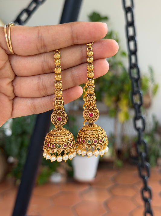 Ahania Mattal Jhumkas