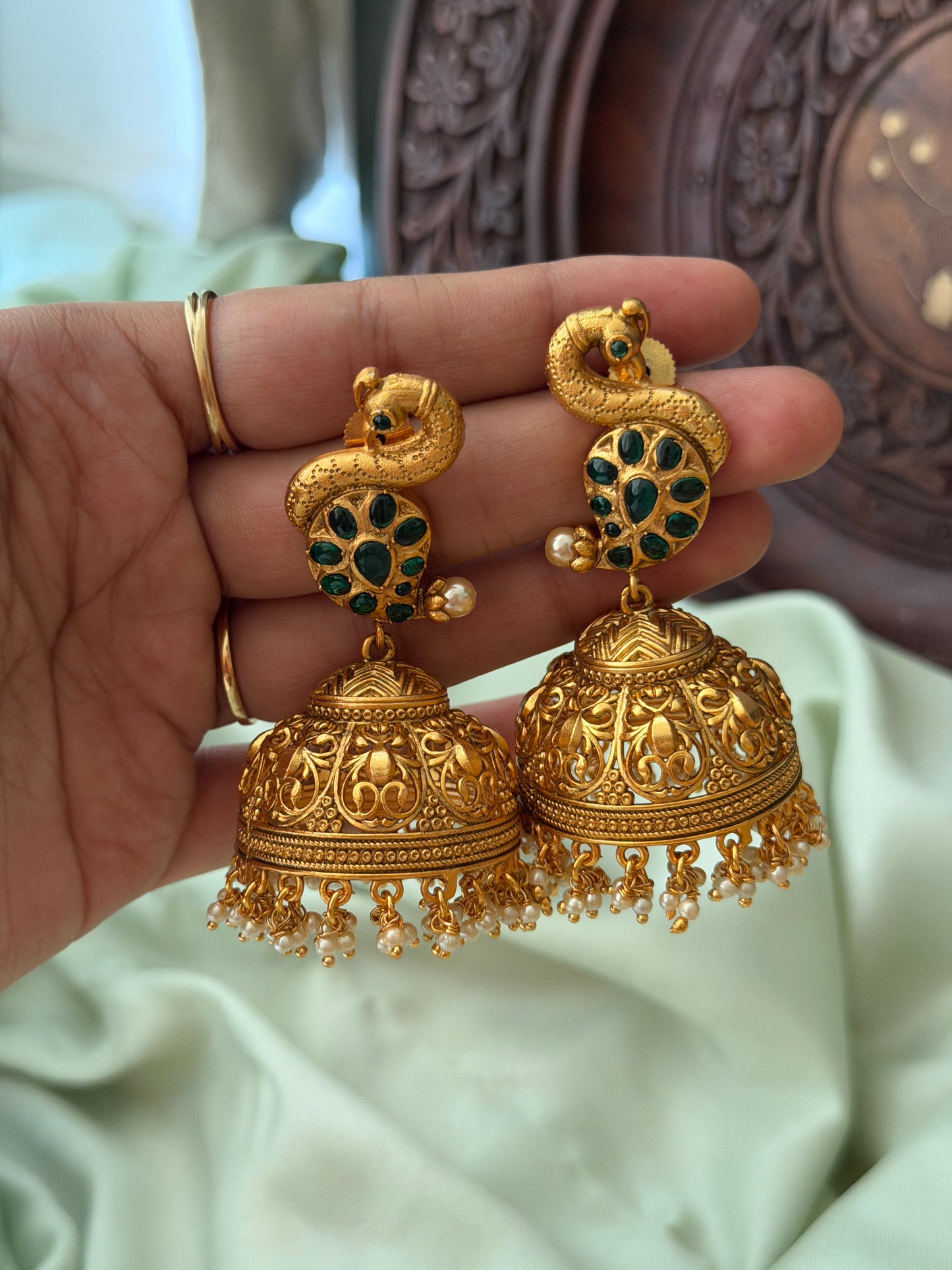 Girija Morah Jhumkas