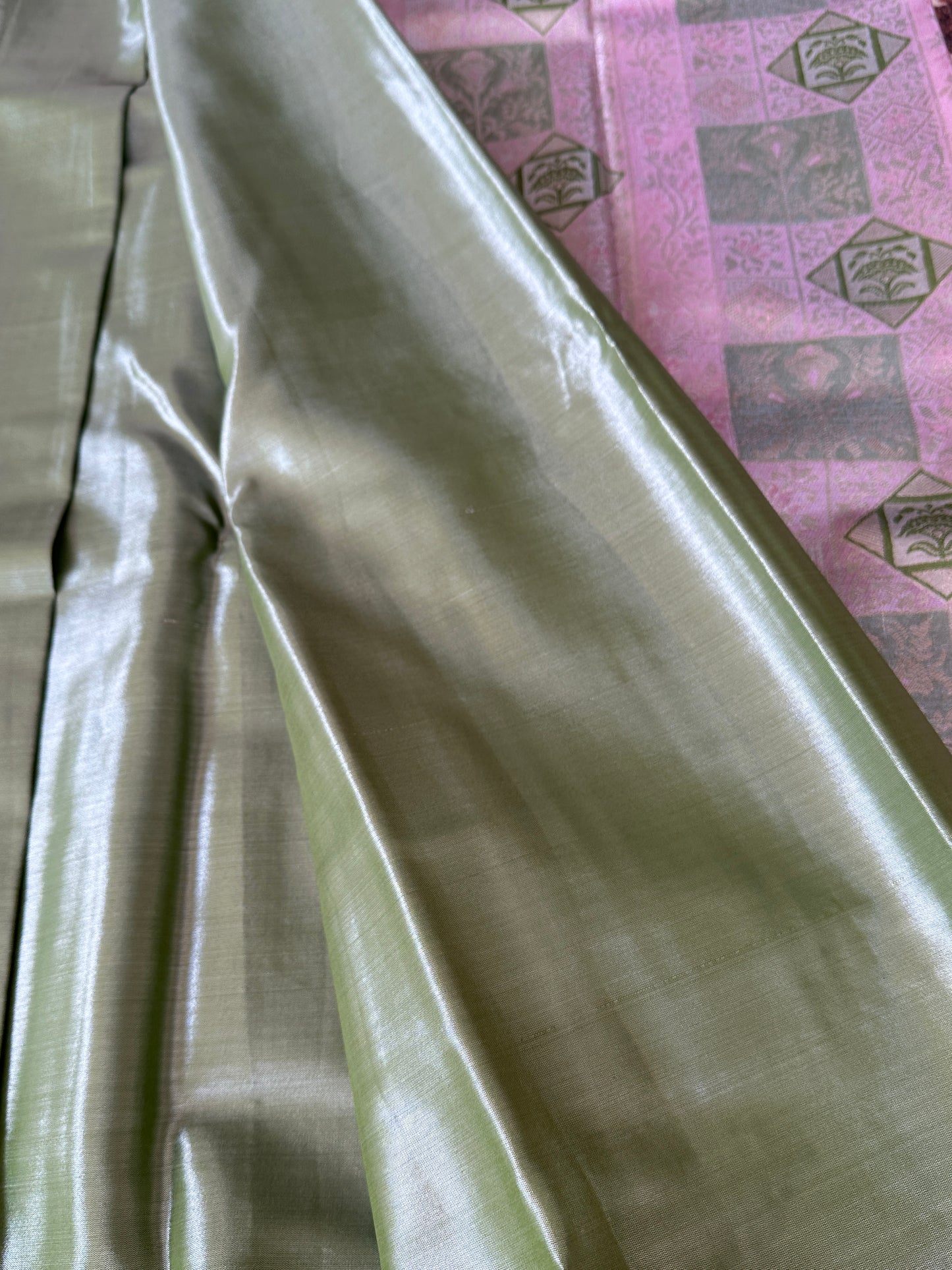Mix of Pastels Tissue Silk Saree