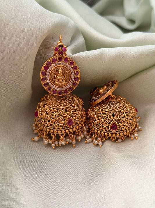 Arasi Lakshmi Jhumkas