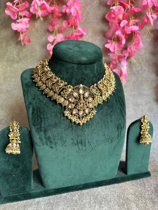 Yodha Heavy Antique Necklace