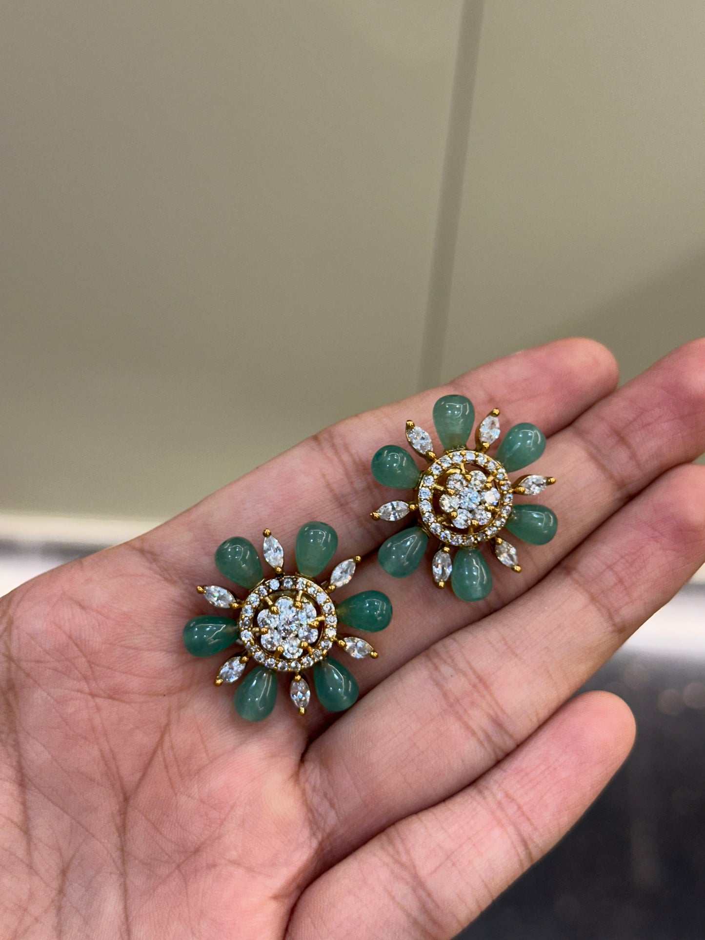Premium Flora Bead Studs