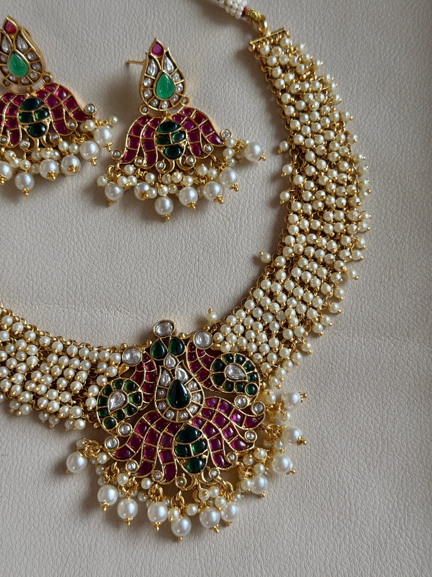 Savika Pearl Necklace (Premium)