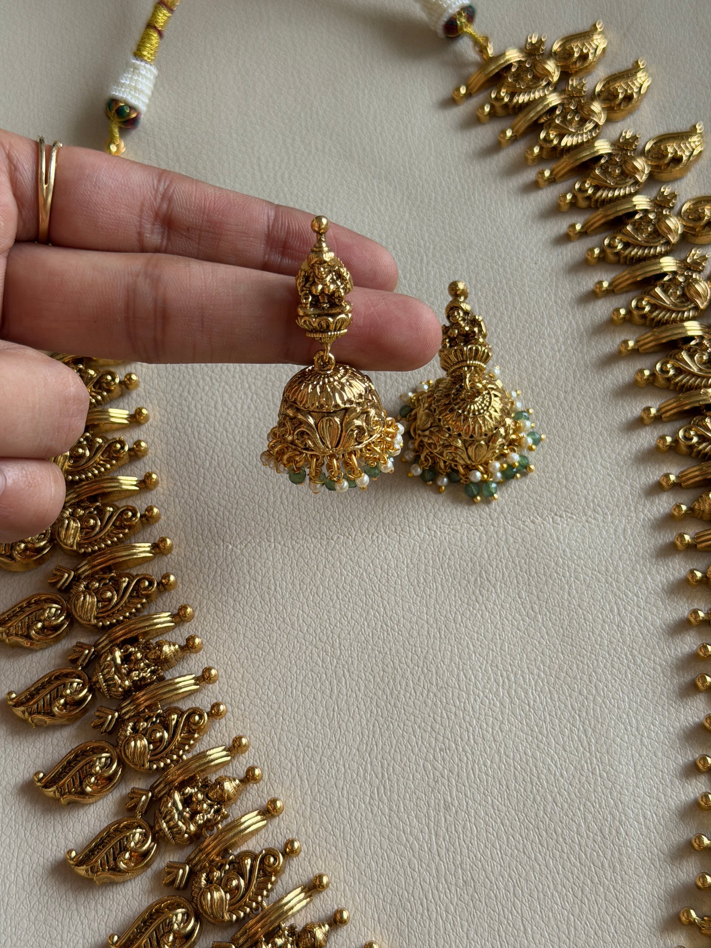 Premium Shangu Bridal Haaram Set