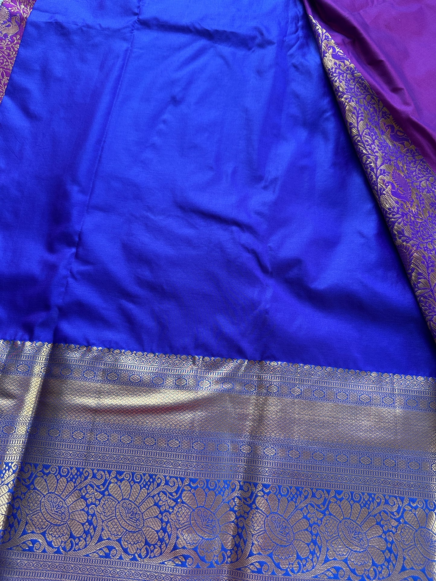 Azura Majenta Tissue Silk Saree