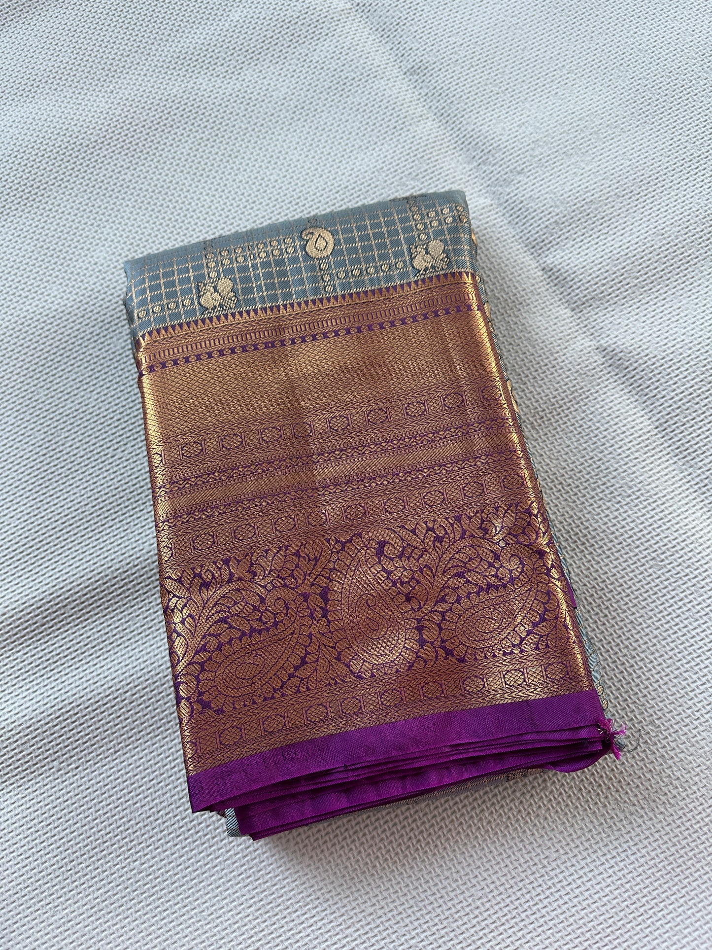 Ash Vaira Oosi Tissue Silk Saree