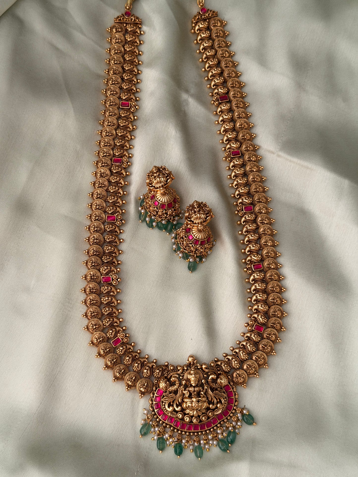 Bharatha Gold Replica Haaram