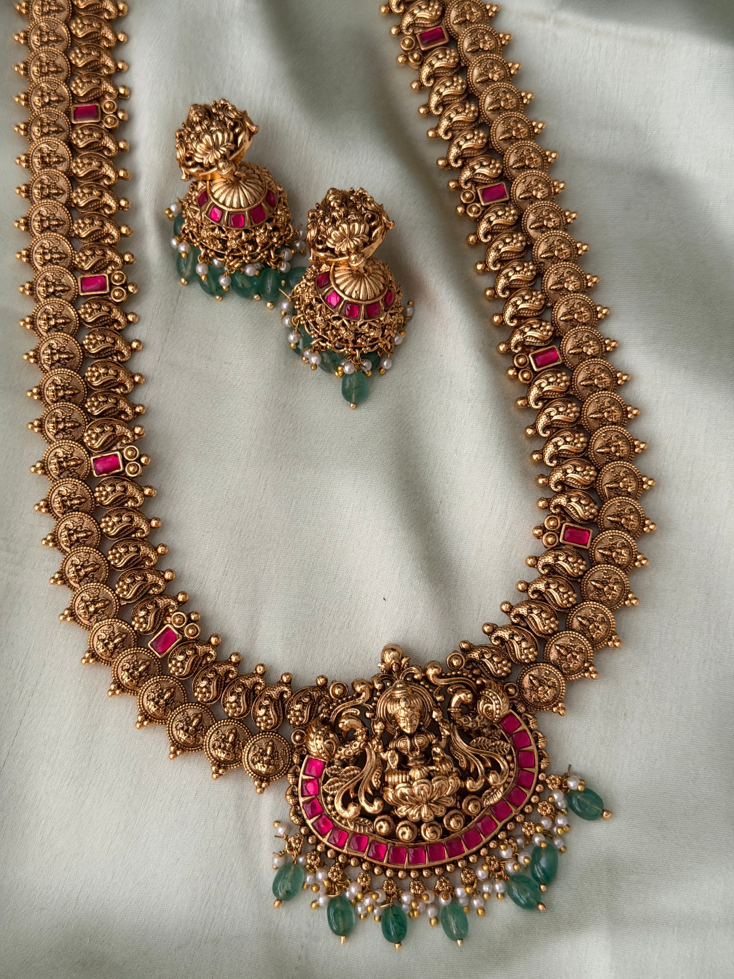 Bharatha Gold Replica Haaram