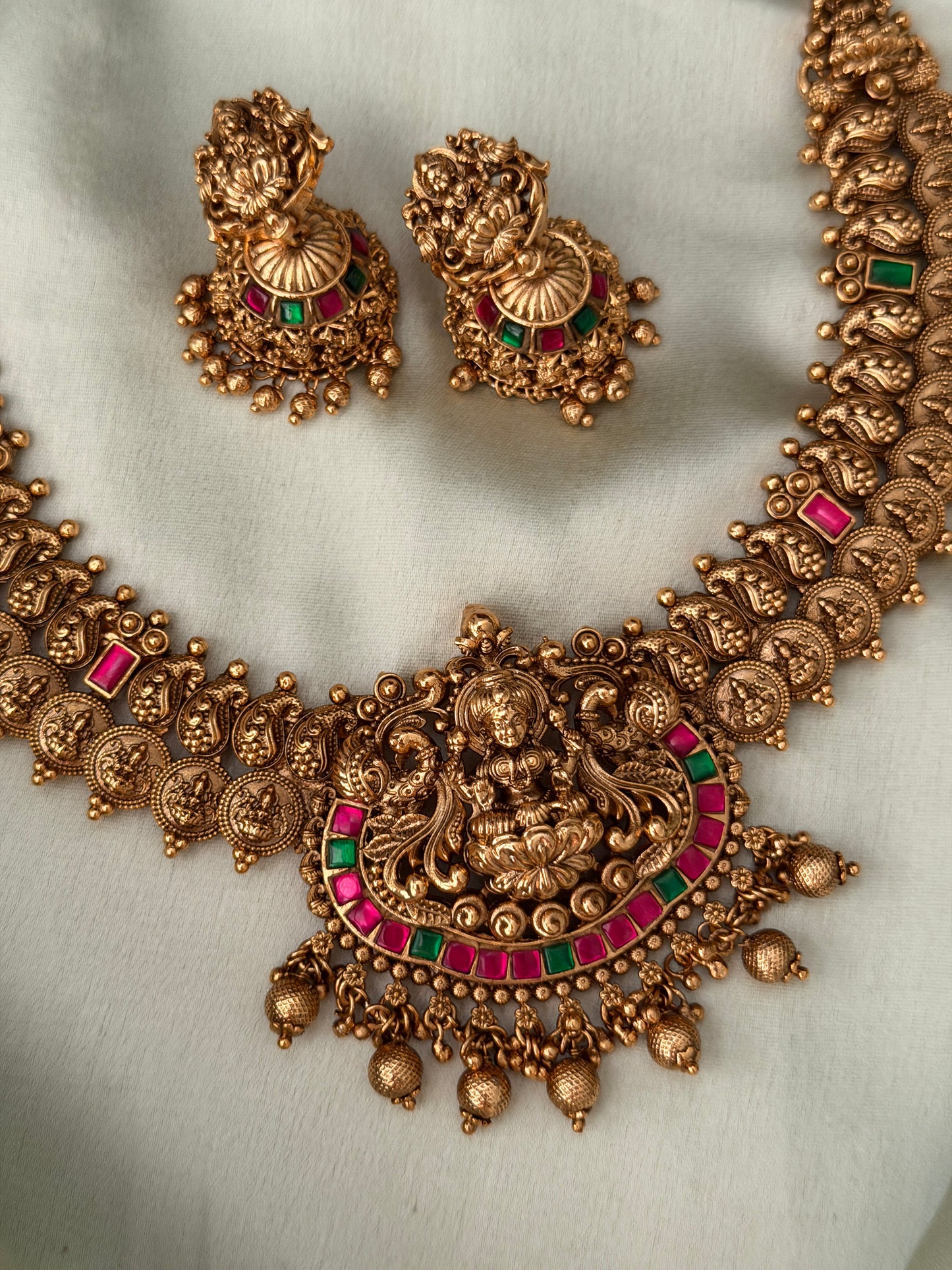 Bharatha Gold Replica Necklace