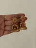 Alakha Gopuram Jhumkas