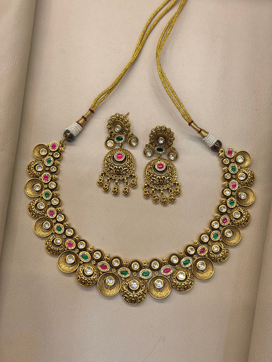 Kadheeja Polki Necklace