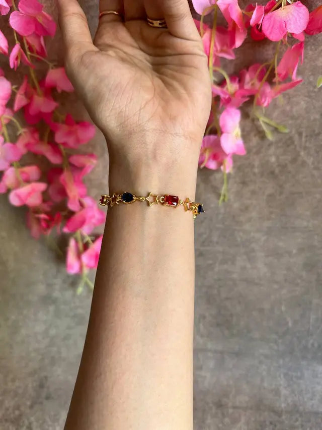 Sapphire x Ruby Bracelet