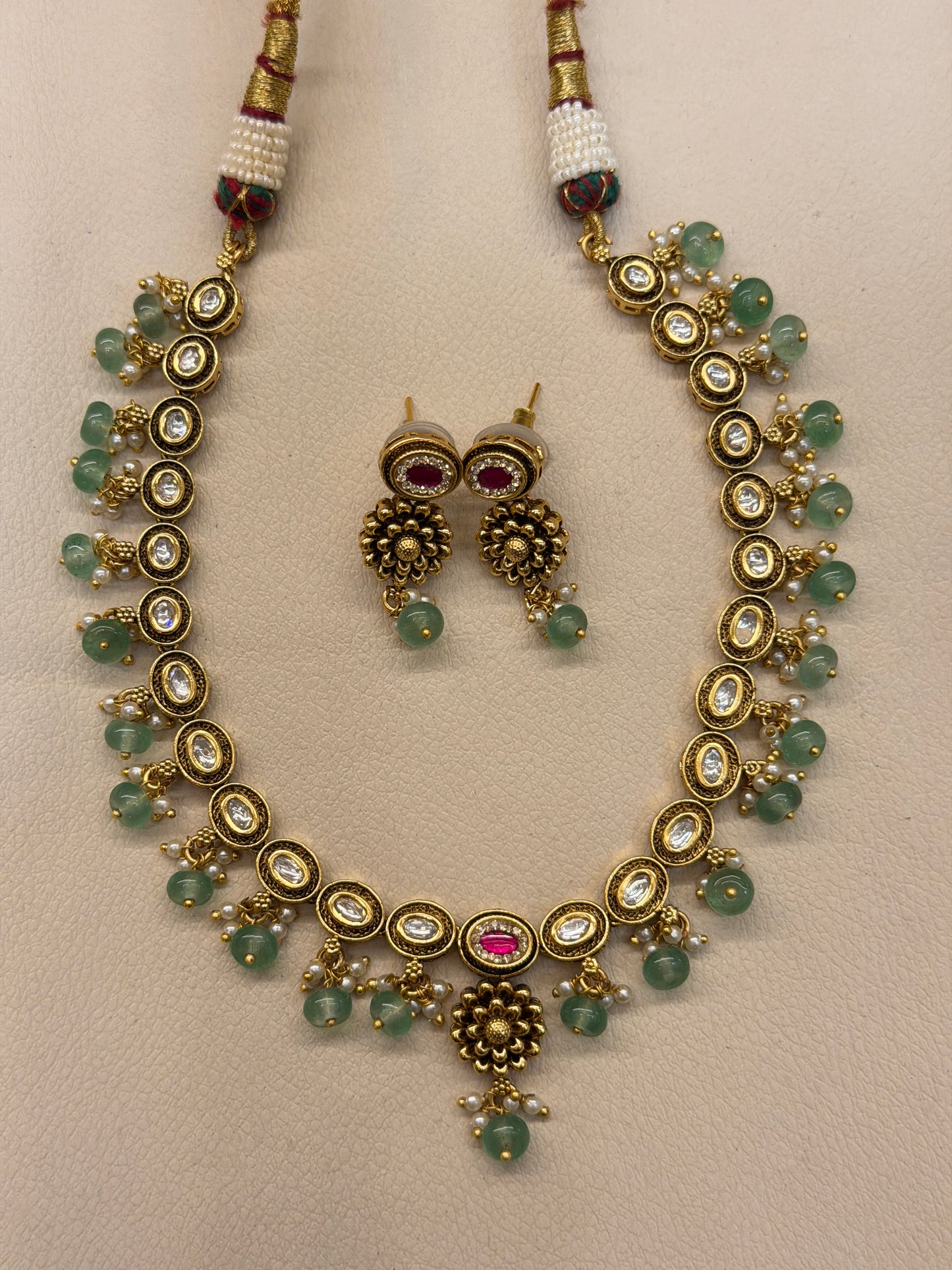 Adhikarna Polki Necklace