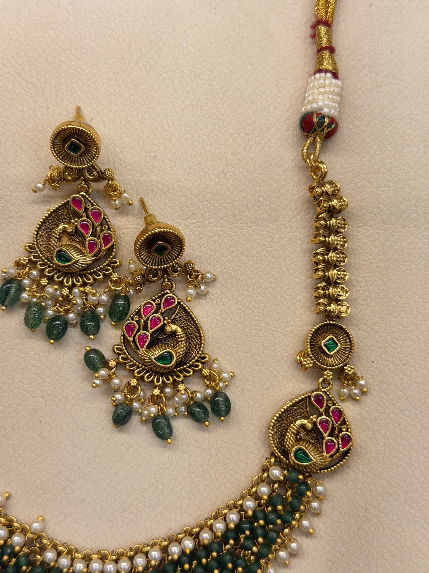 Aksha Pastel Bead Necklace