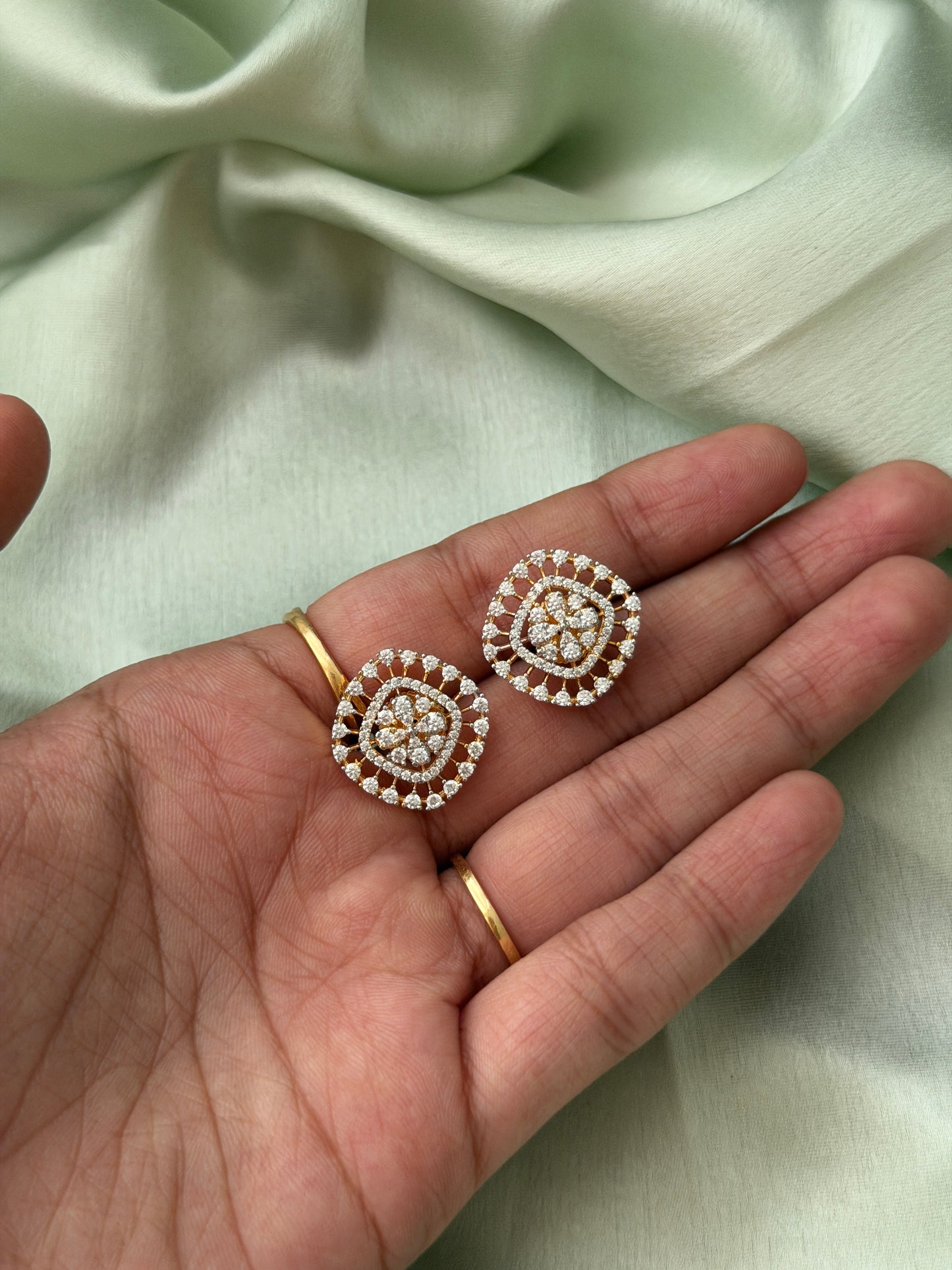 Diamond Replica Studs