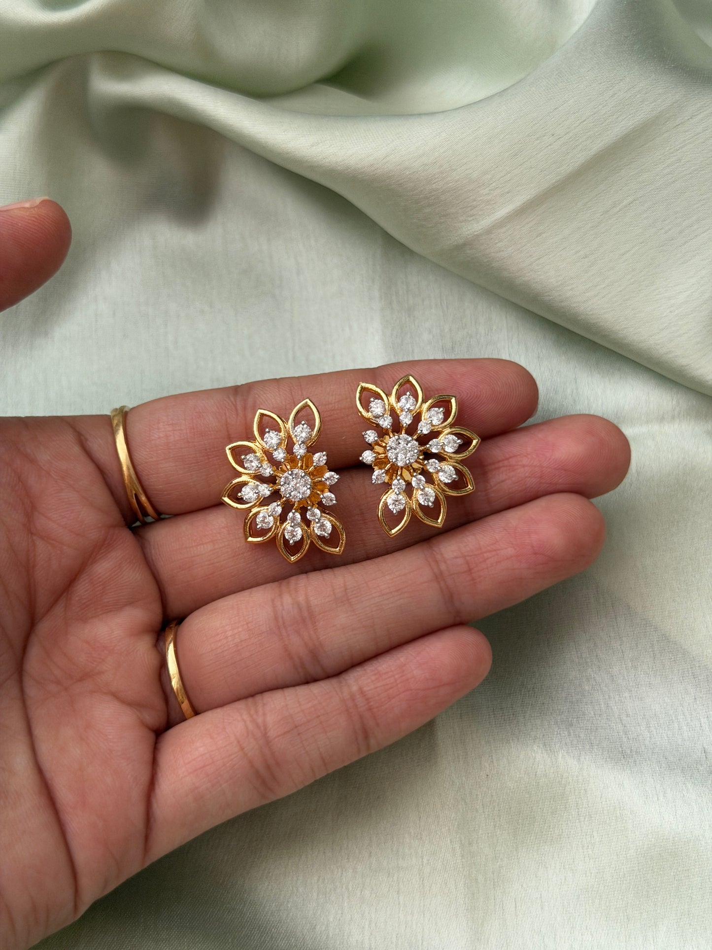 Diamond Replica Studs