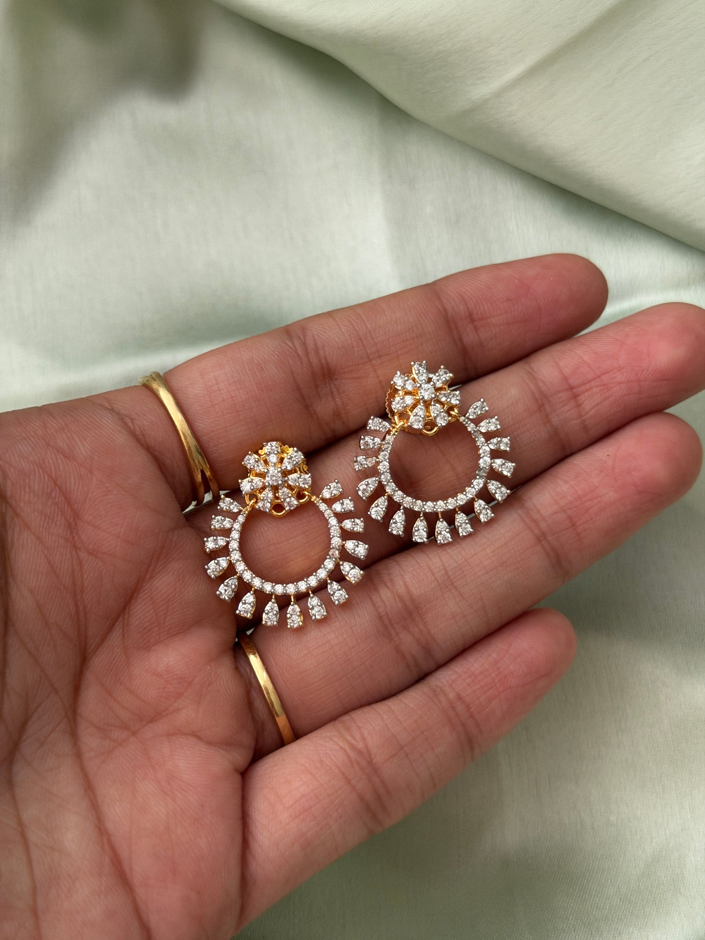 Diamond Replica Studs