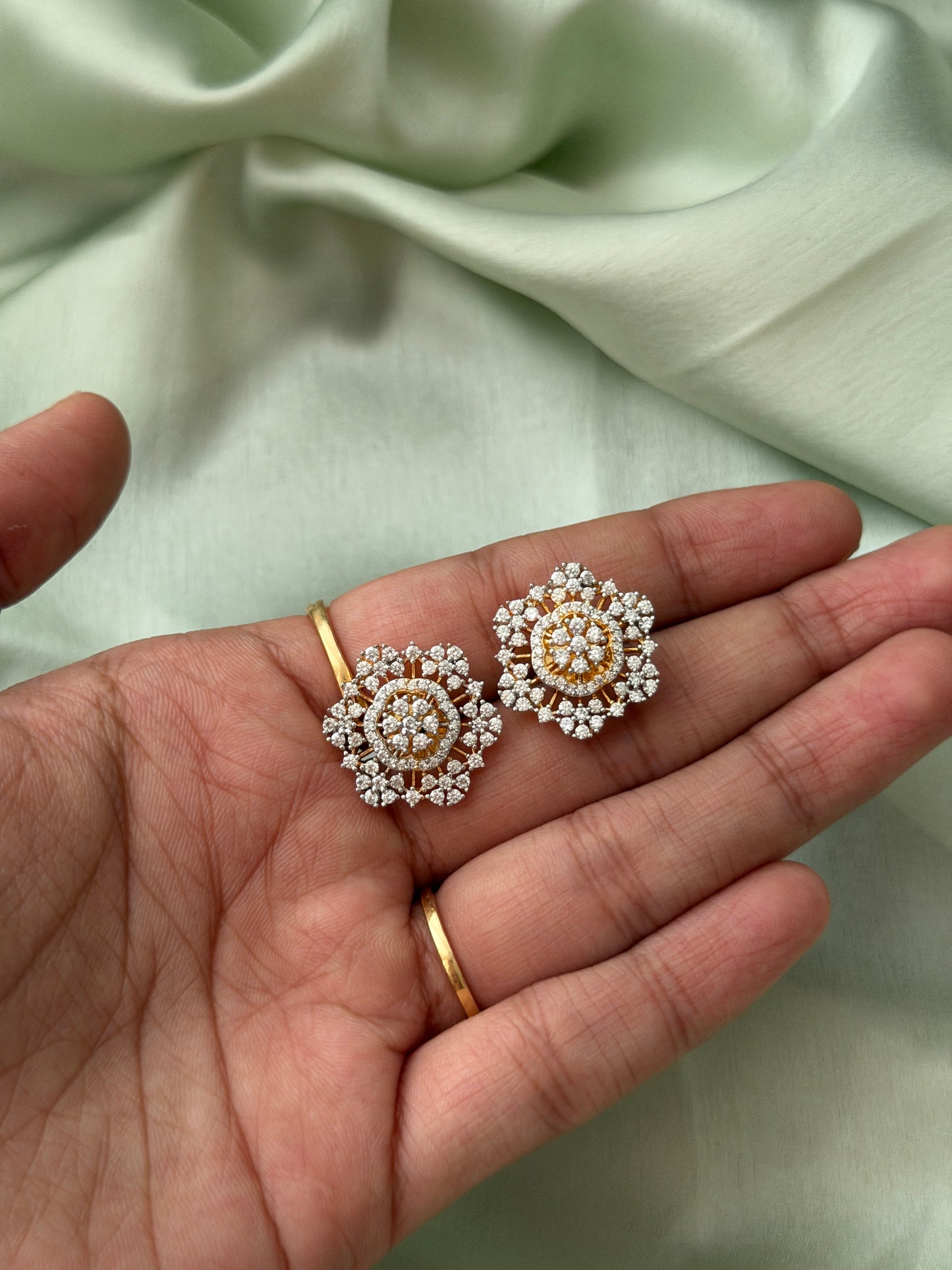 Diamond Replica Studs