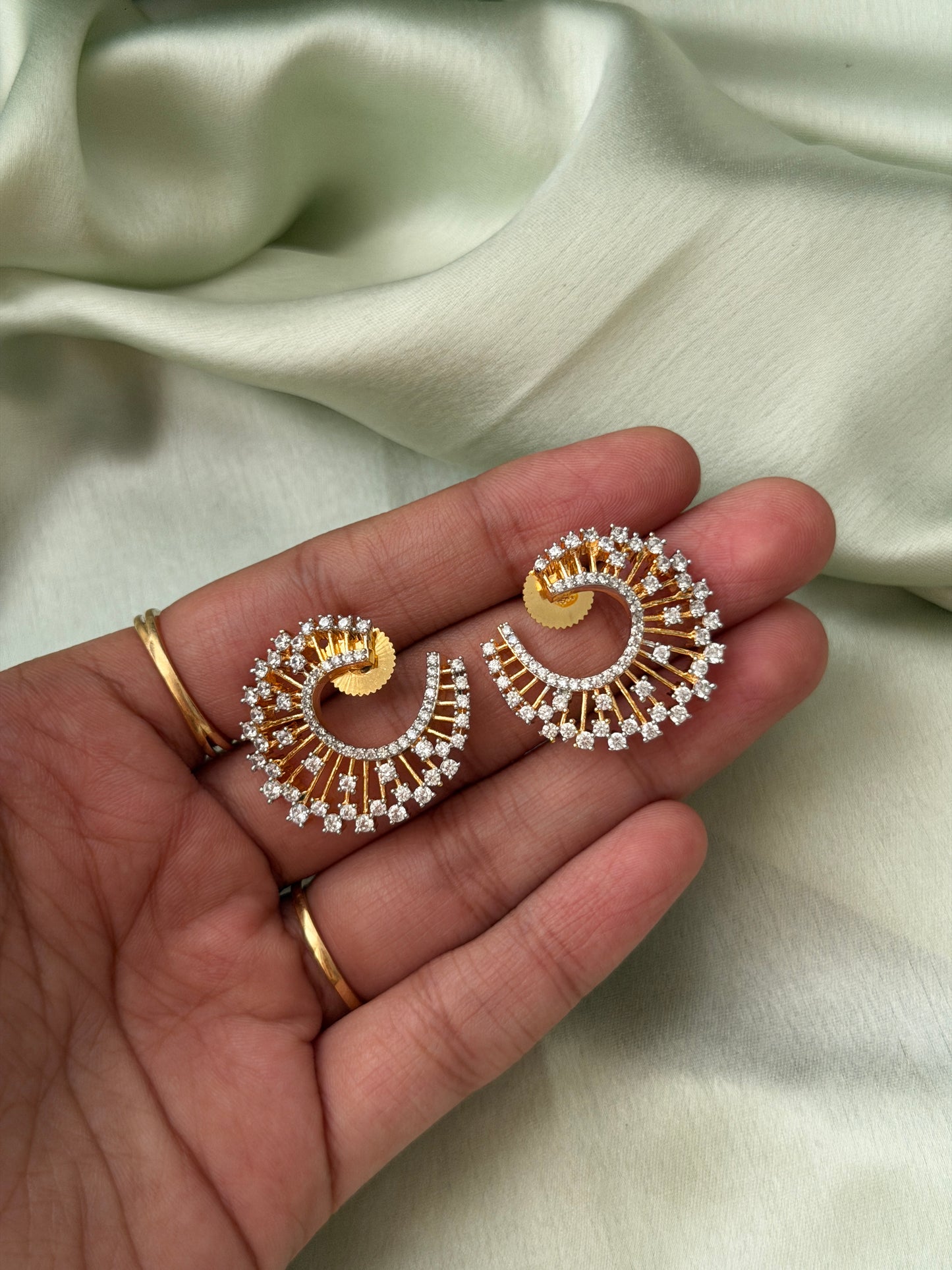 Diamond Replica Studs