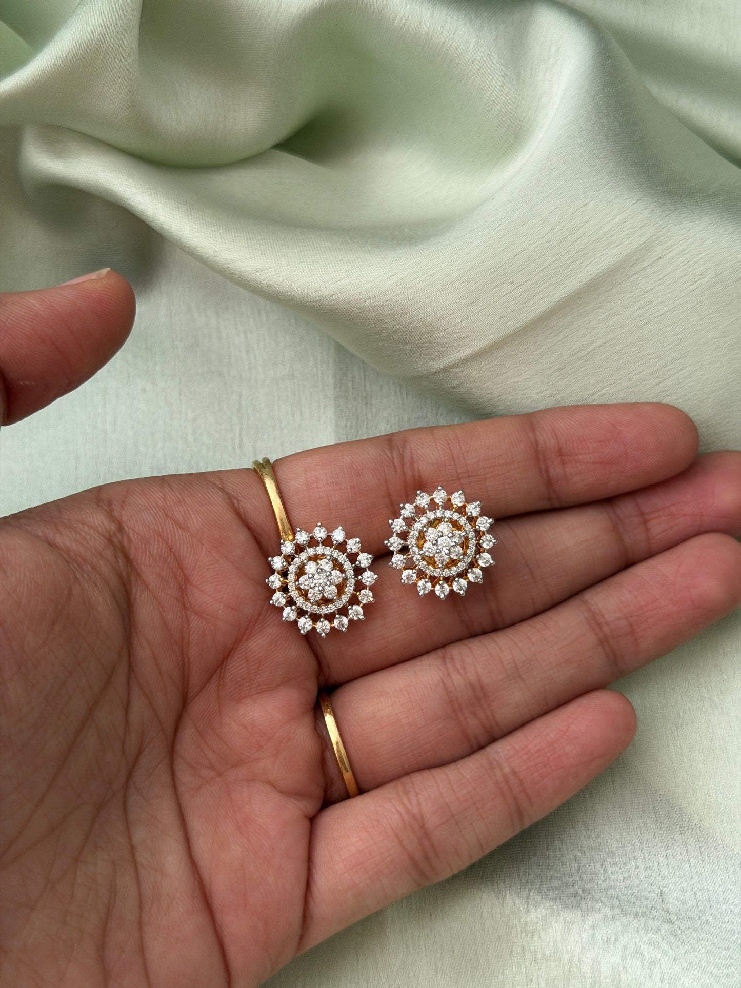 Diamond Replica Studs