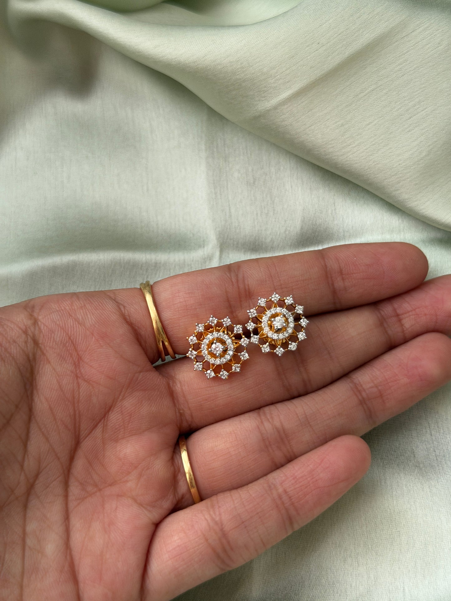 Diamond Replica Studs