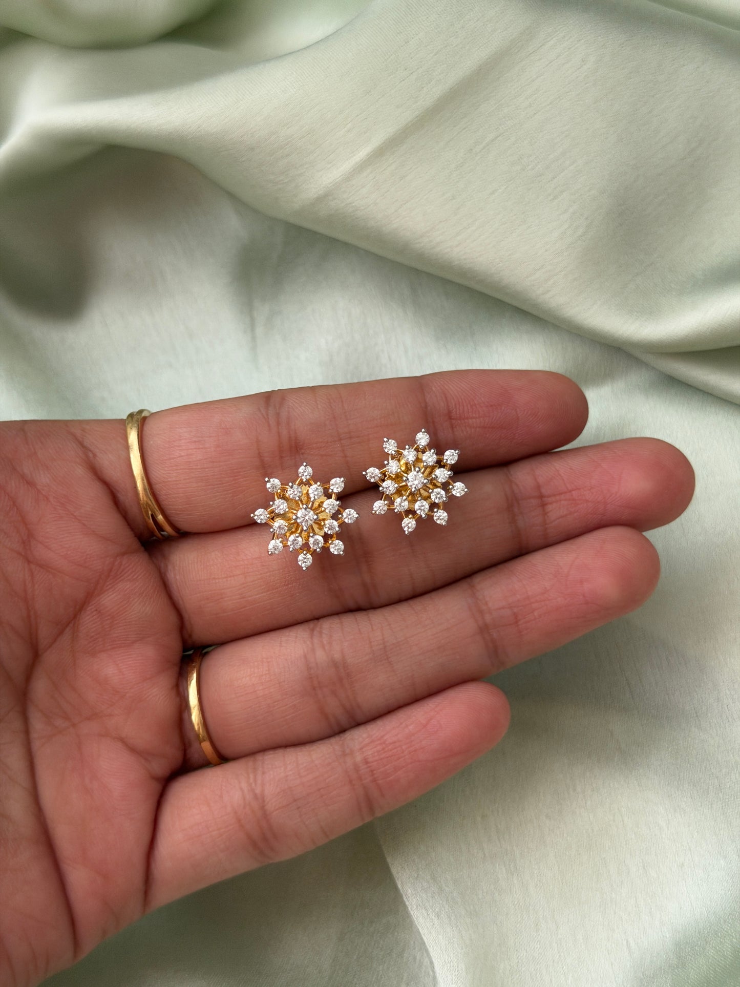 Diamond Replica Studs