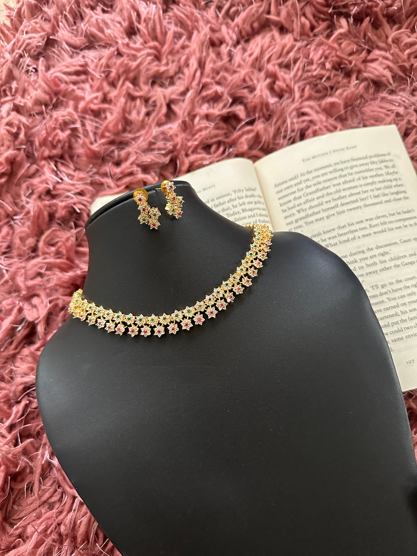 Two Layer AD Necklace