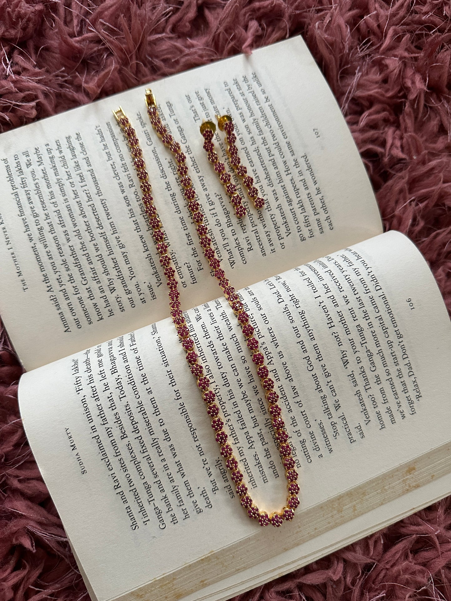 AD Ruby Long Chain Set