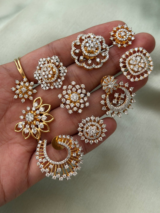 Diamond Replica Studs