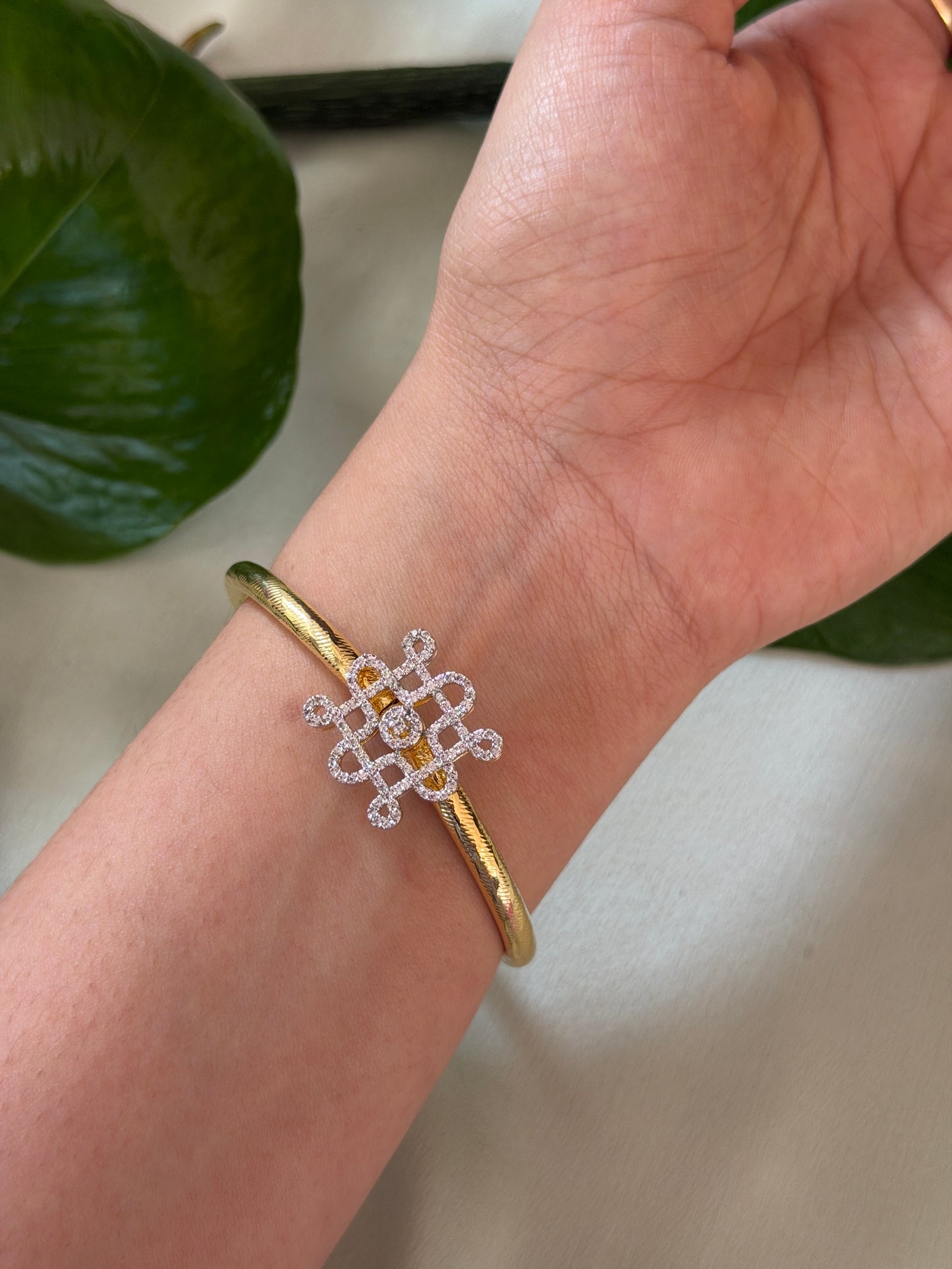 Diamond Kolam Bracelet