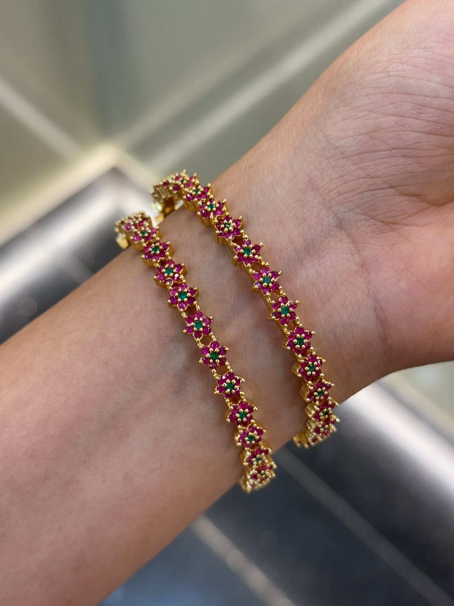 AD Flora Bangles v3.0(Set of 2)