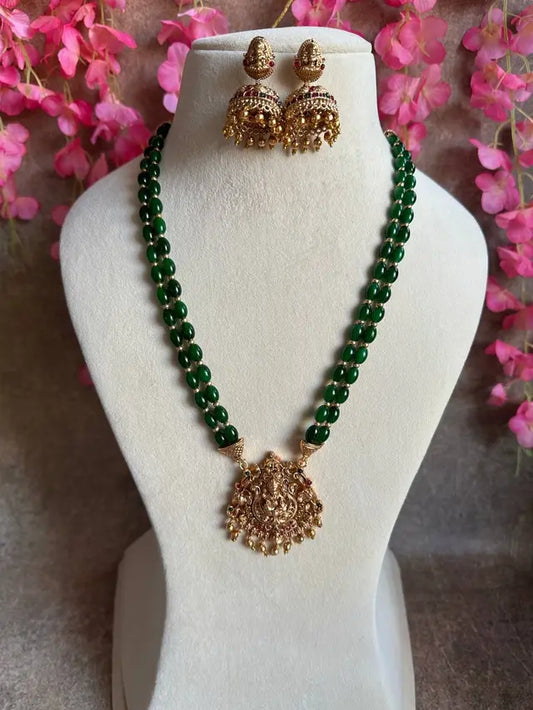 Emerald Haaram Set