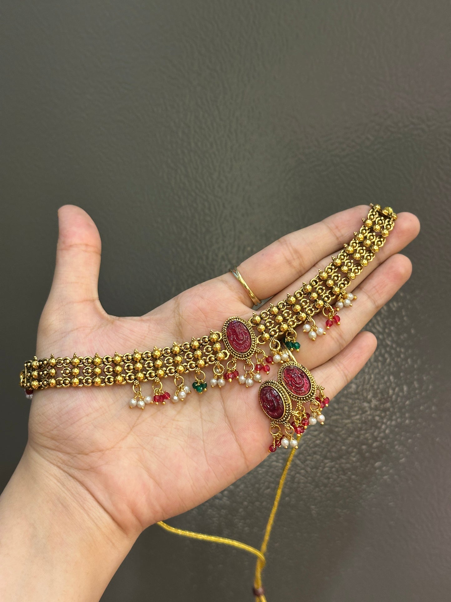 Ganapathi Antique Choker
