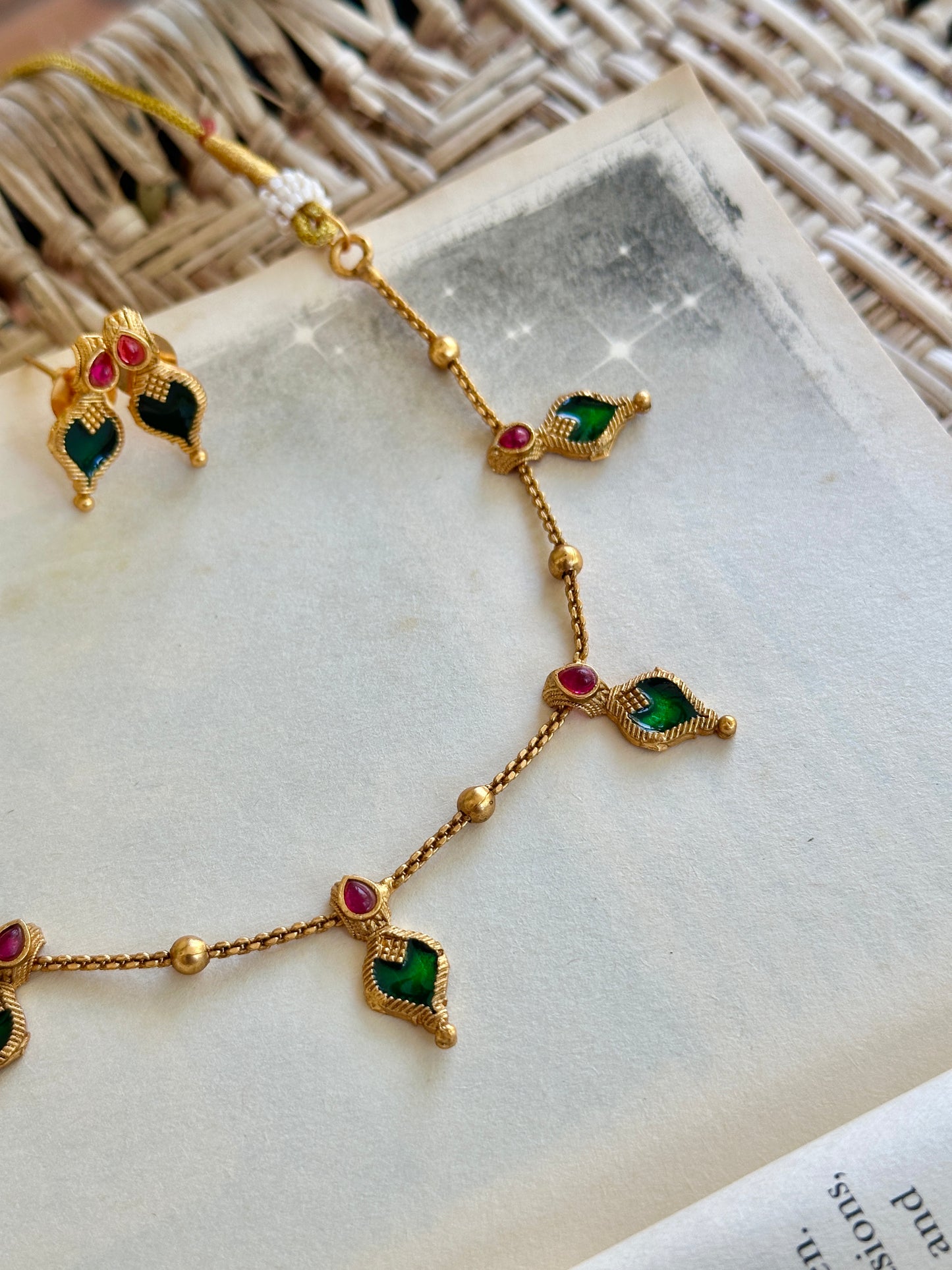 Simple Palakka Chain with Studs