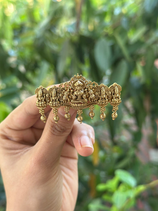 Saraswathi Antique hair Clip