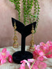 Antique jhumkas with matti