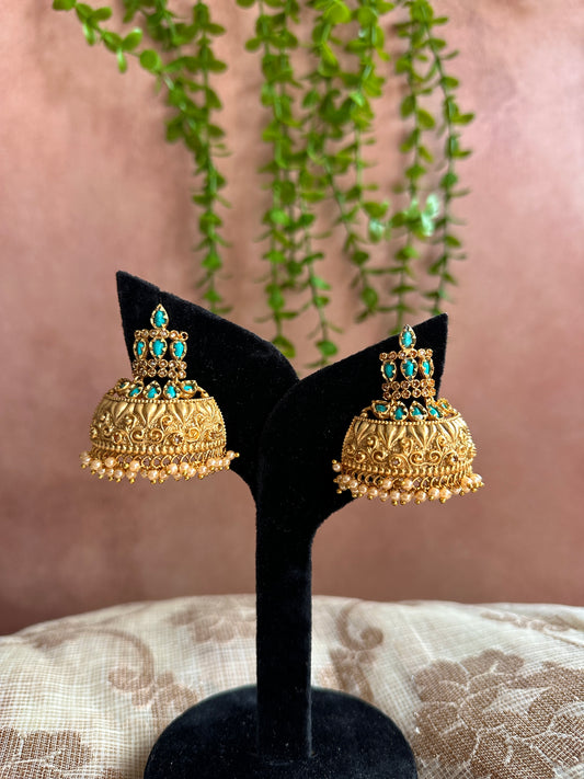 Premium Half Moon Jhumkas