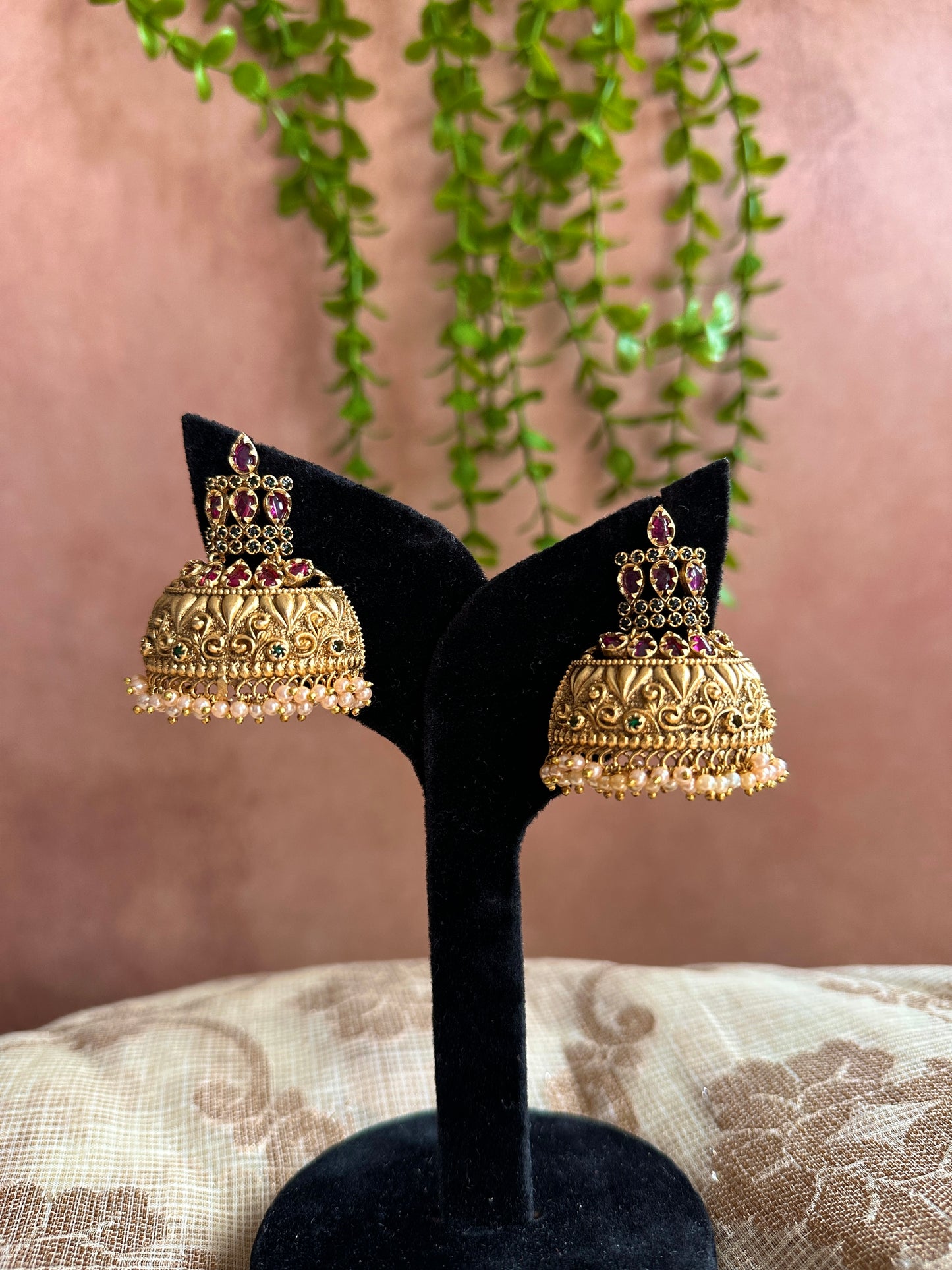 Premium Half Moon Jhumkas