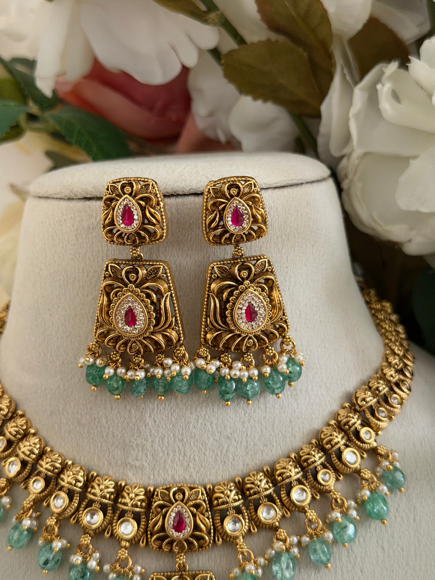 Anvitha Gold Replica Necklace