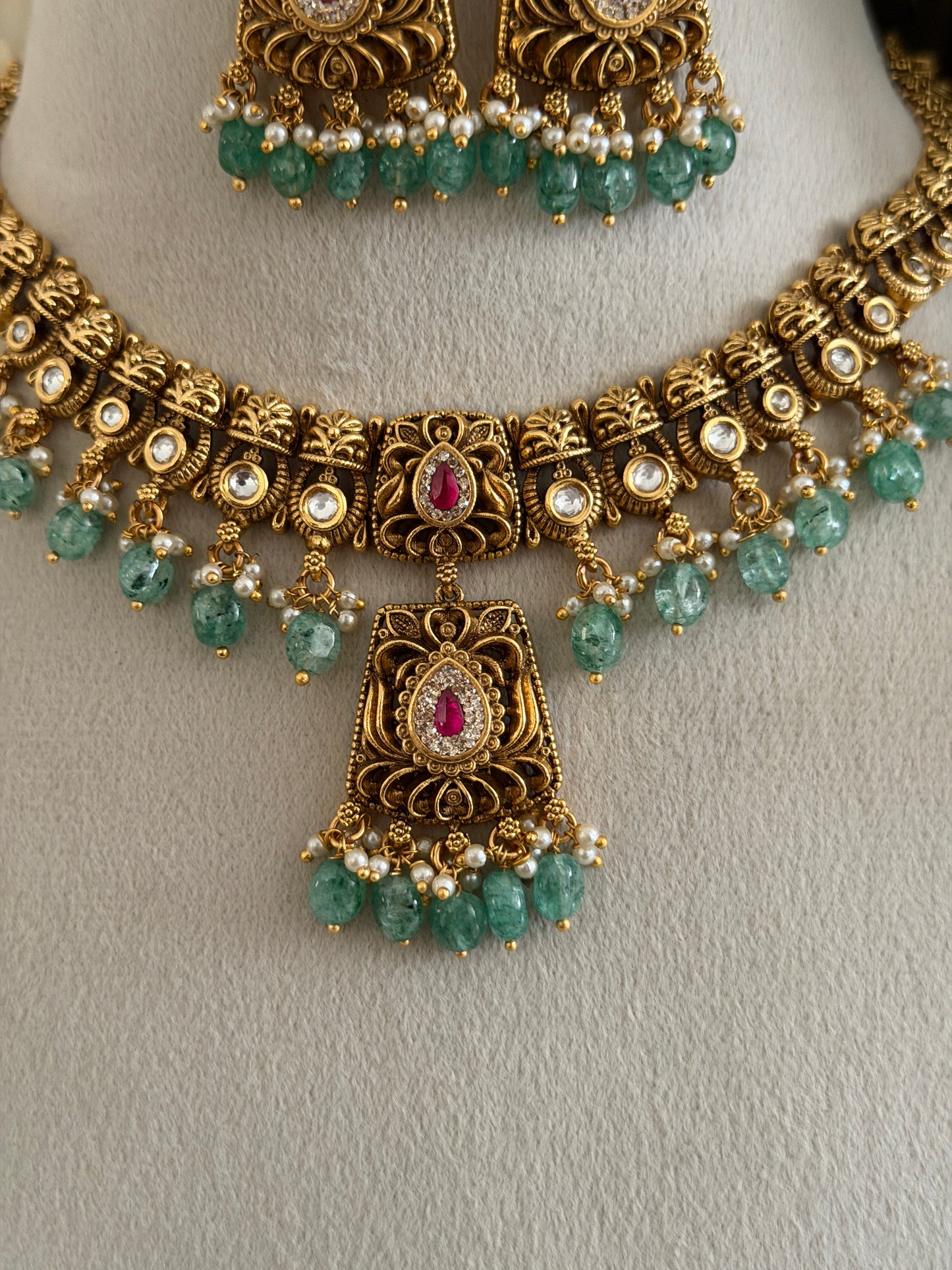 Anvitha Gold Replica Necklace